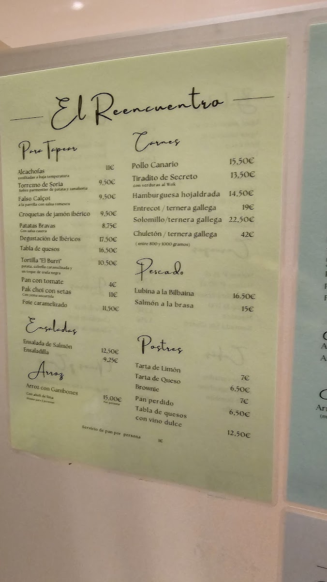 Menu Restaurant El Reencuentro Tarragona-10