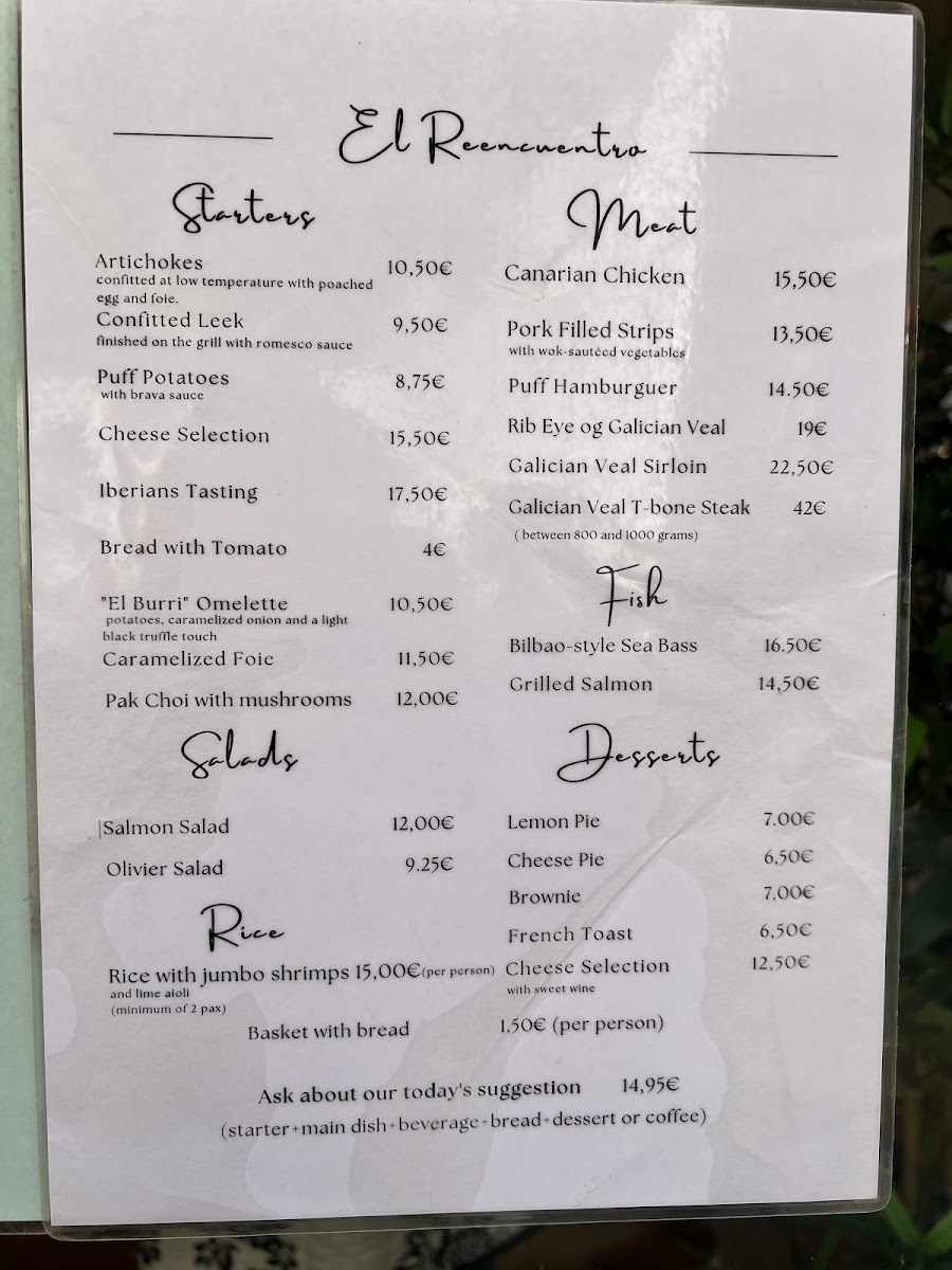 Menu Restaurant El Reencuentro Tarragona-8
